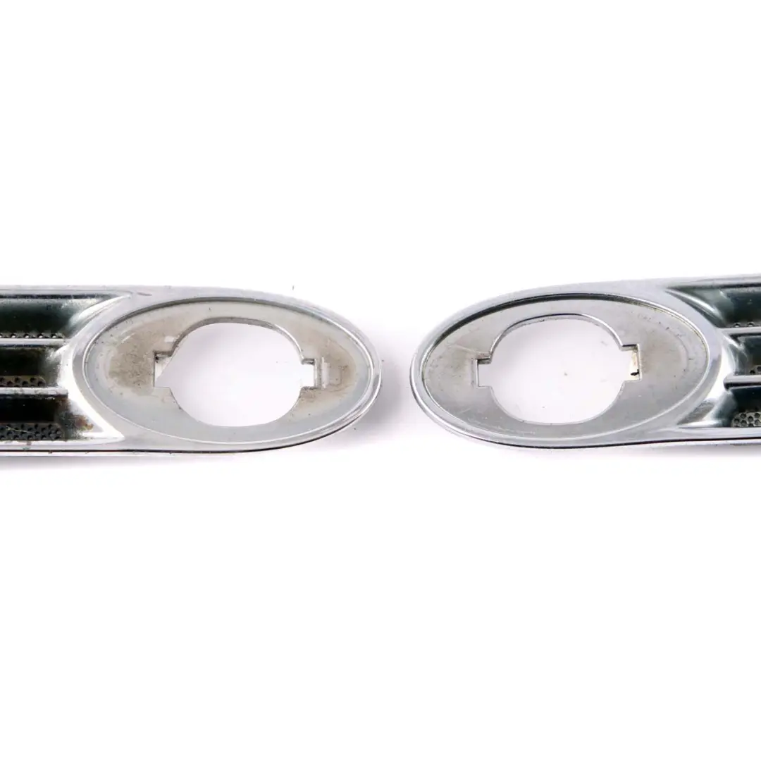 Mini R50 R52 Side Wing Turn Indicator Trim Cover Front Left Right Chrome Set