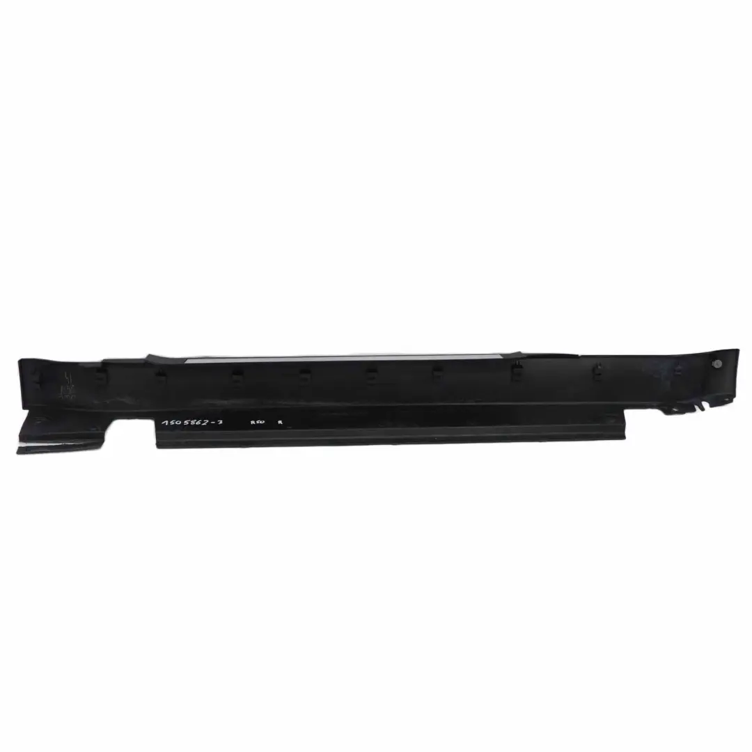 Mini Cooper R50 Side Skirt Cover Trim Sill Panel Right O/S Black 1505862