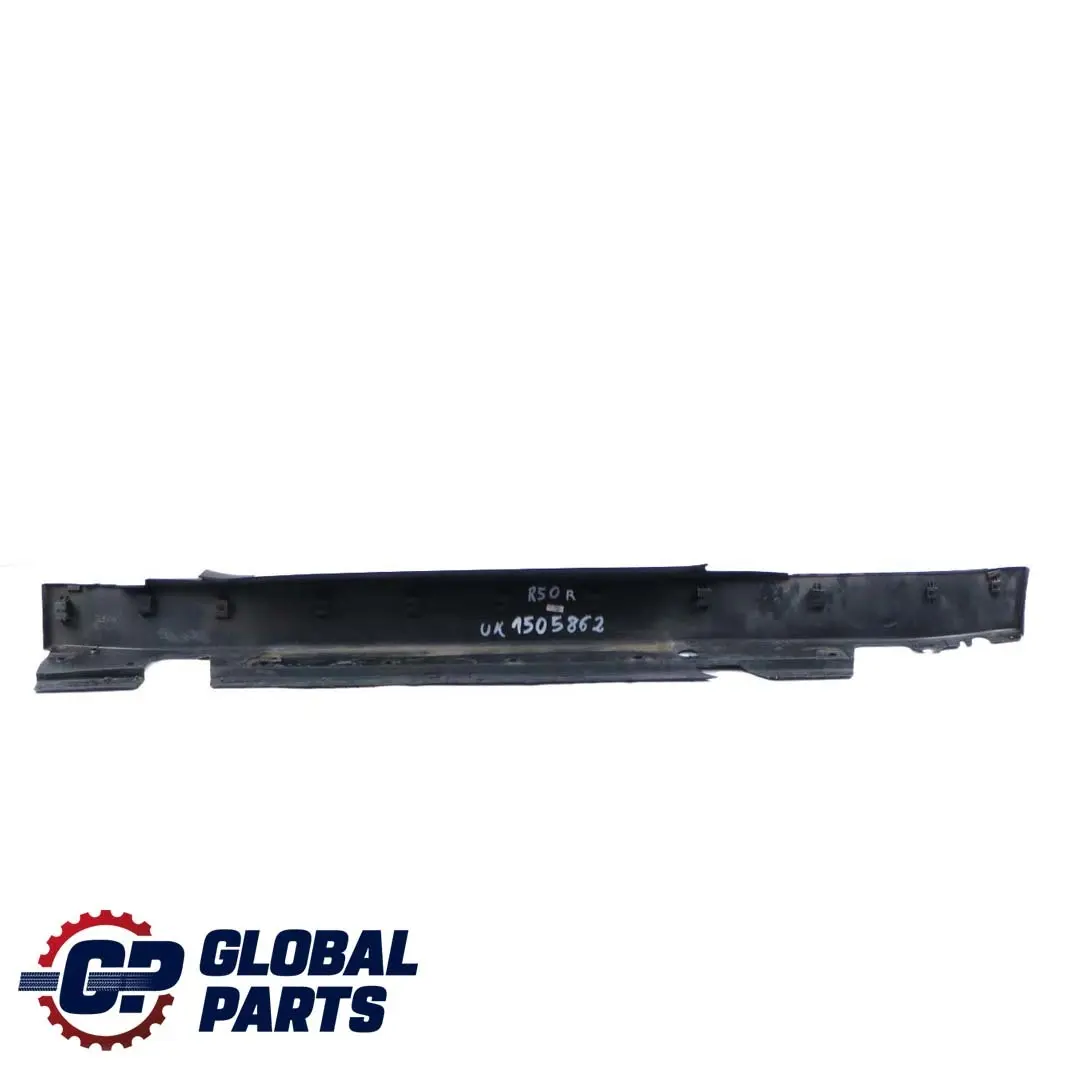 Mini Cooper R50 Side Skirt Cover Trim Sill Panel Right O/S Black