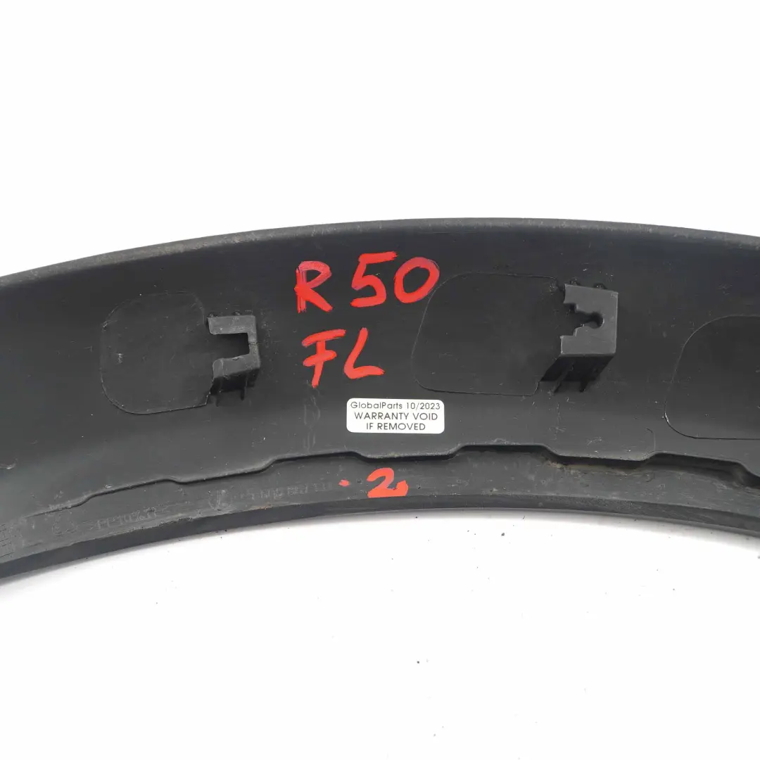 Mini R50 R53 Blende Abdeckung Radlauf Frontklappe Vorne Links Schwarz 1505867