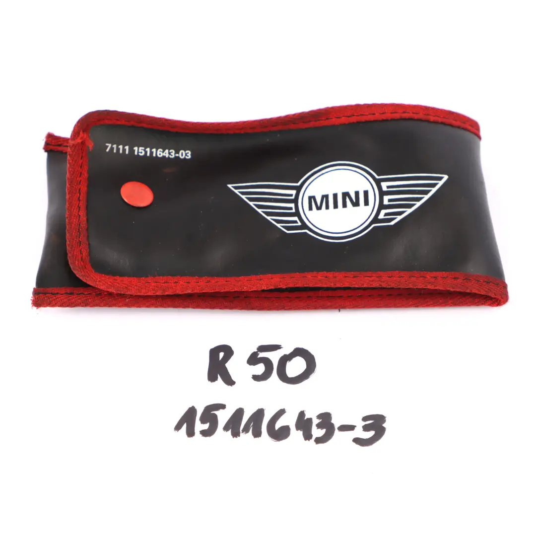 Mini One R50 R52 R53 Bolsa De Herramientas Kit Gancho Ojo Destornillador 1511643