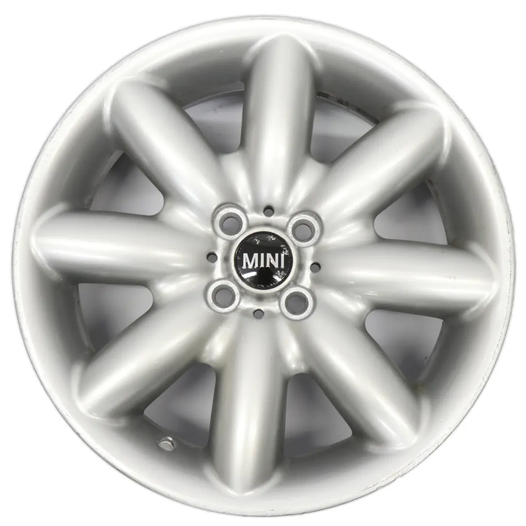 Mini Cooper R50 R53 R55 R56 R57 Silber Alu Felge Felgen 17" ET:48 7J Spoke 85