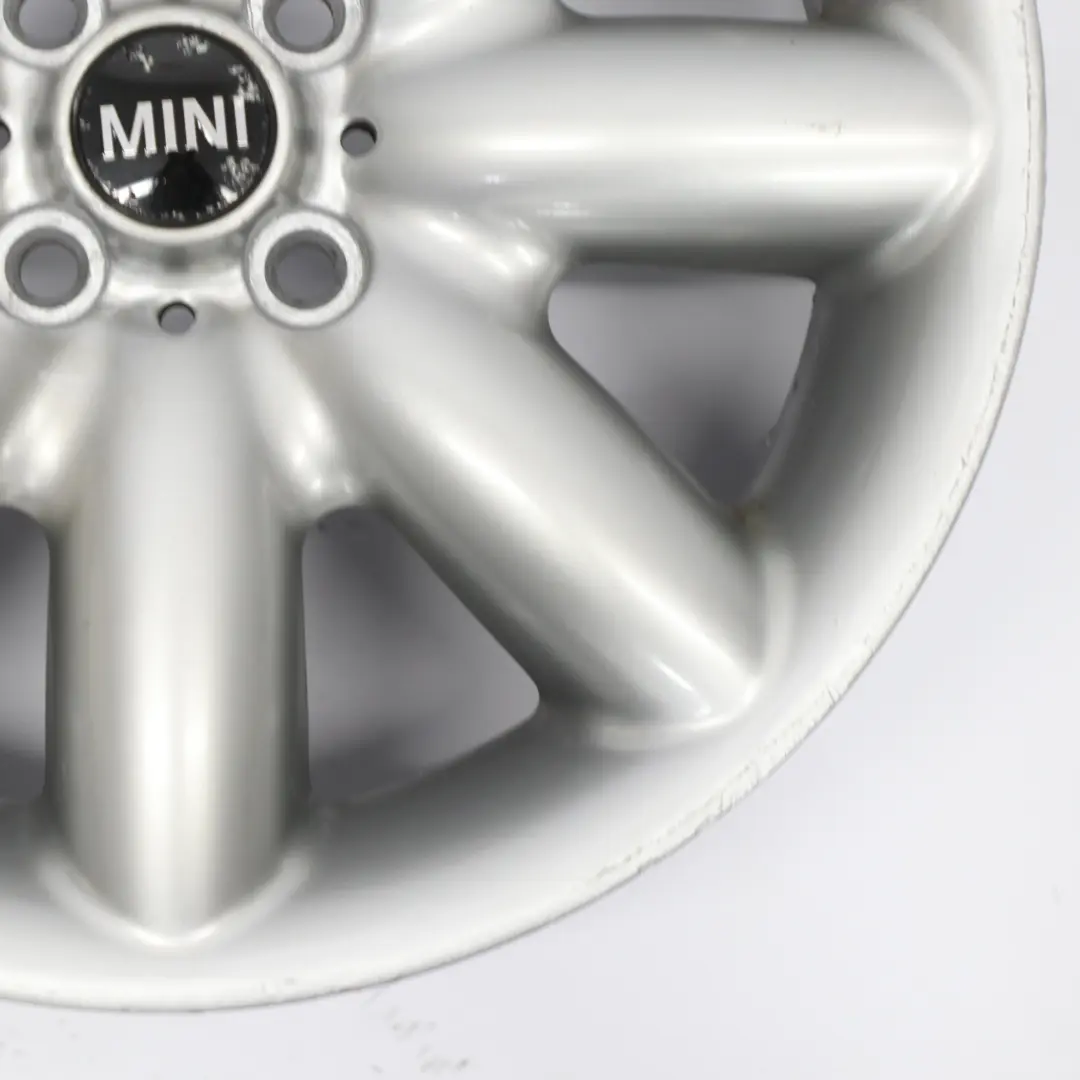 Mini Cooper R50 R53 R55 R56 R57 Silber Alu Felge Felgen 17" ET:48 7J Spoke 85