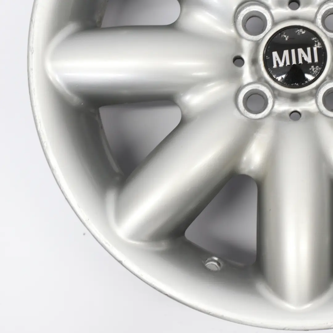 Mini Cooper R50 R53 R55 R56 R57 Silber Alu Felge Felgen 17" ET:48 7J Spoke 85