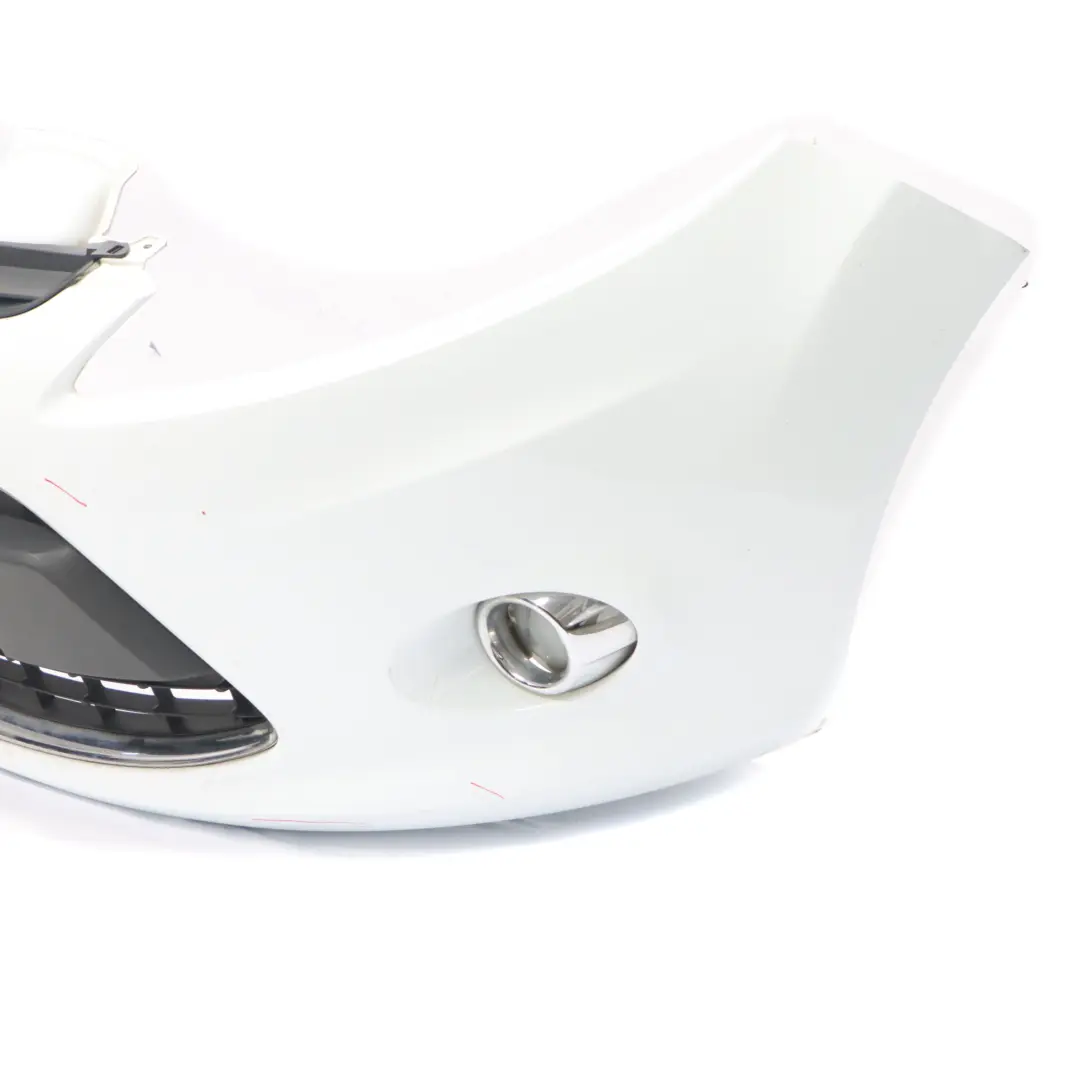 Ford Fiesta Mk7 Front Bumper Trim Panel Covering Frozen White - Z2