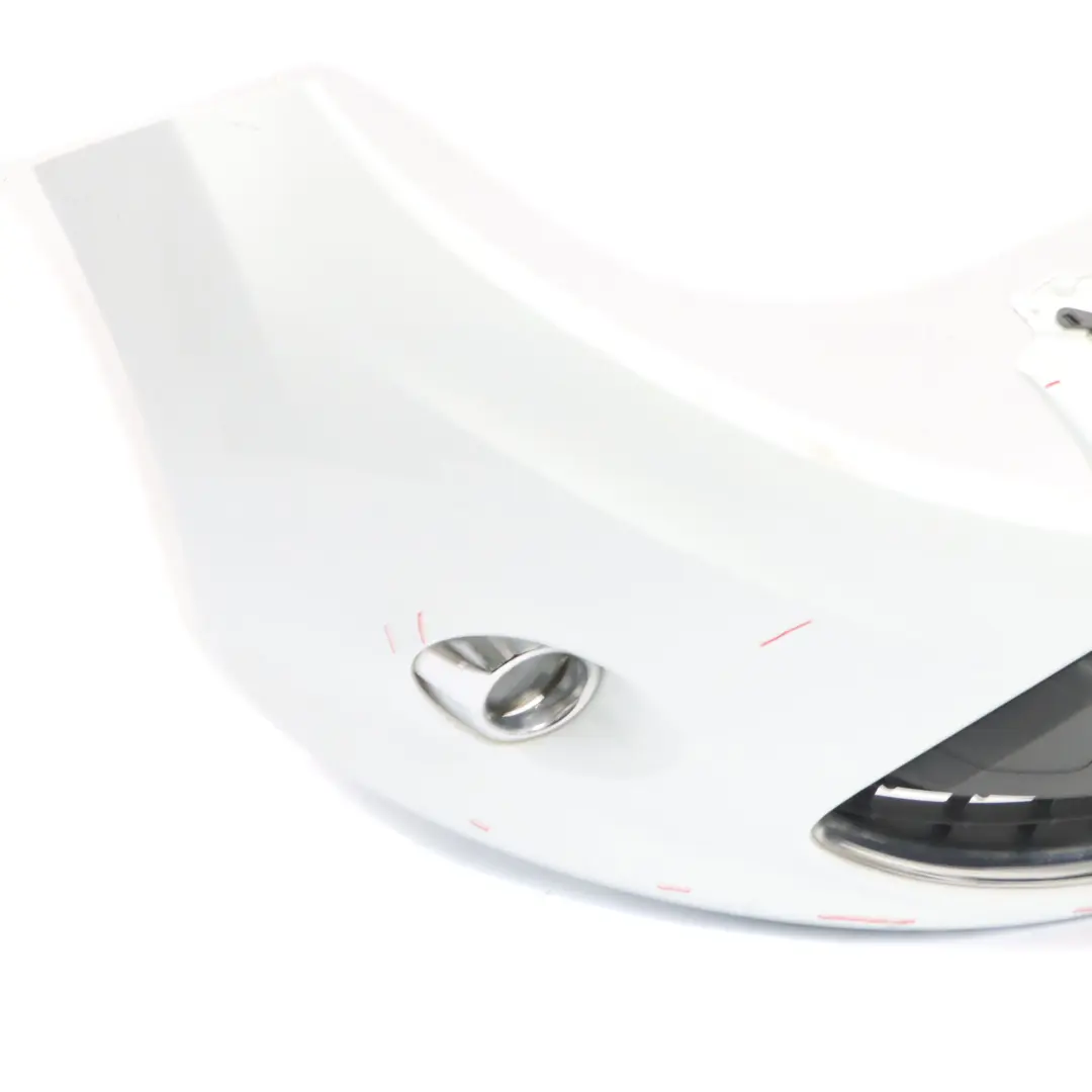 Ford Fiesta Mk7 Front Bumper Trim Panel Covering Frozen White - Z2