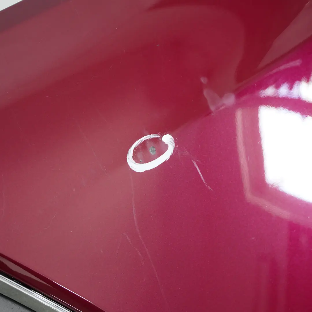 Ford Fiesta Mk7 Front Bumper Trim Panel Covering Hot Magenta - M9