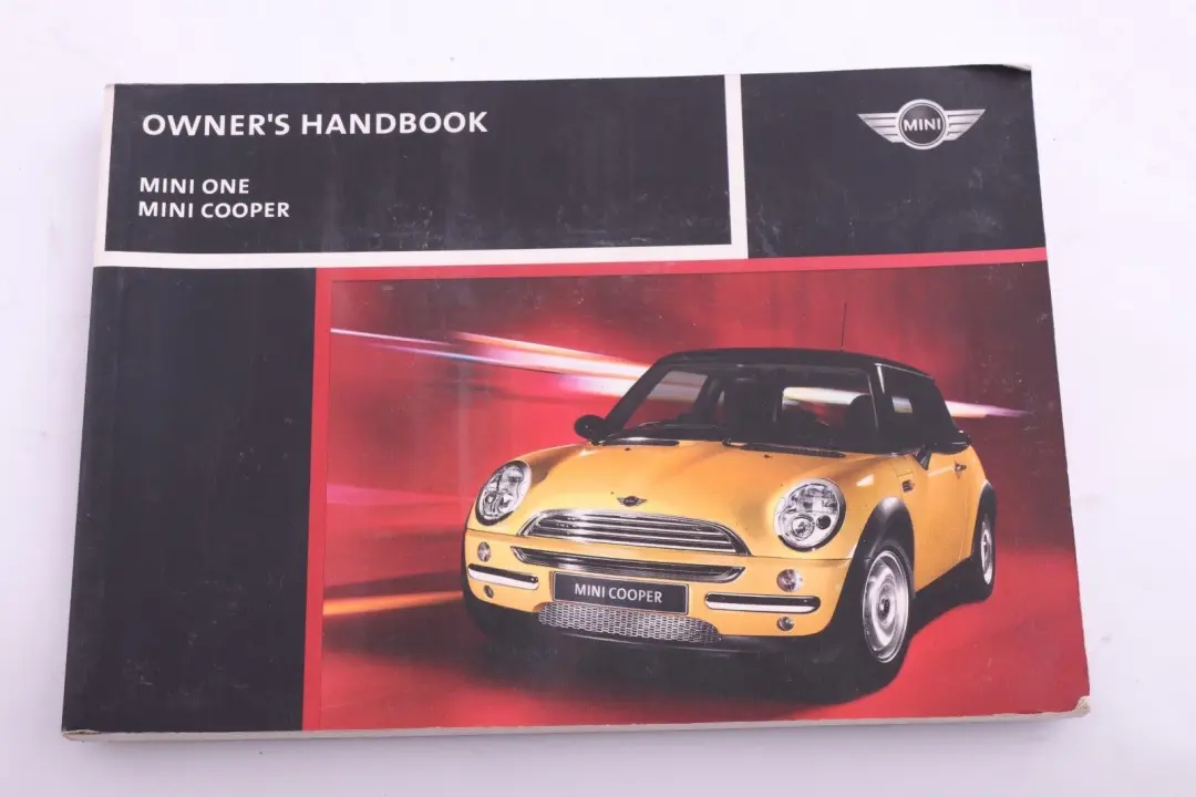 Service Booklet Owner's Handbook Pouch Case Wallet Set BMW Mini Cooper R50 - SKU 156067 - Part number 