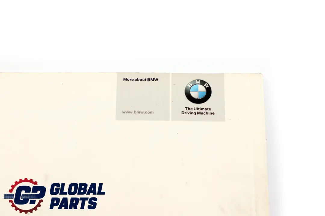 BMW 1 Series E87 Owner's Handbook Book 0159974 01410159974