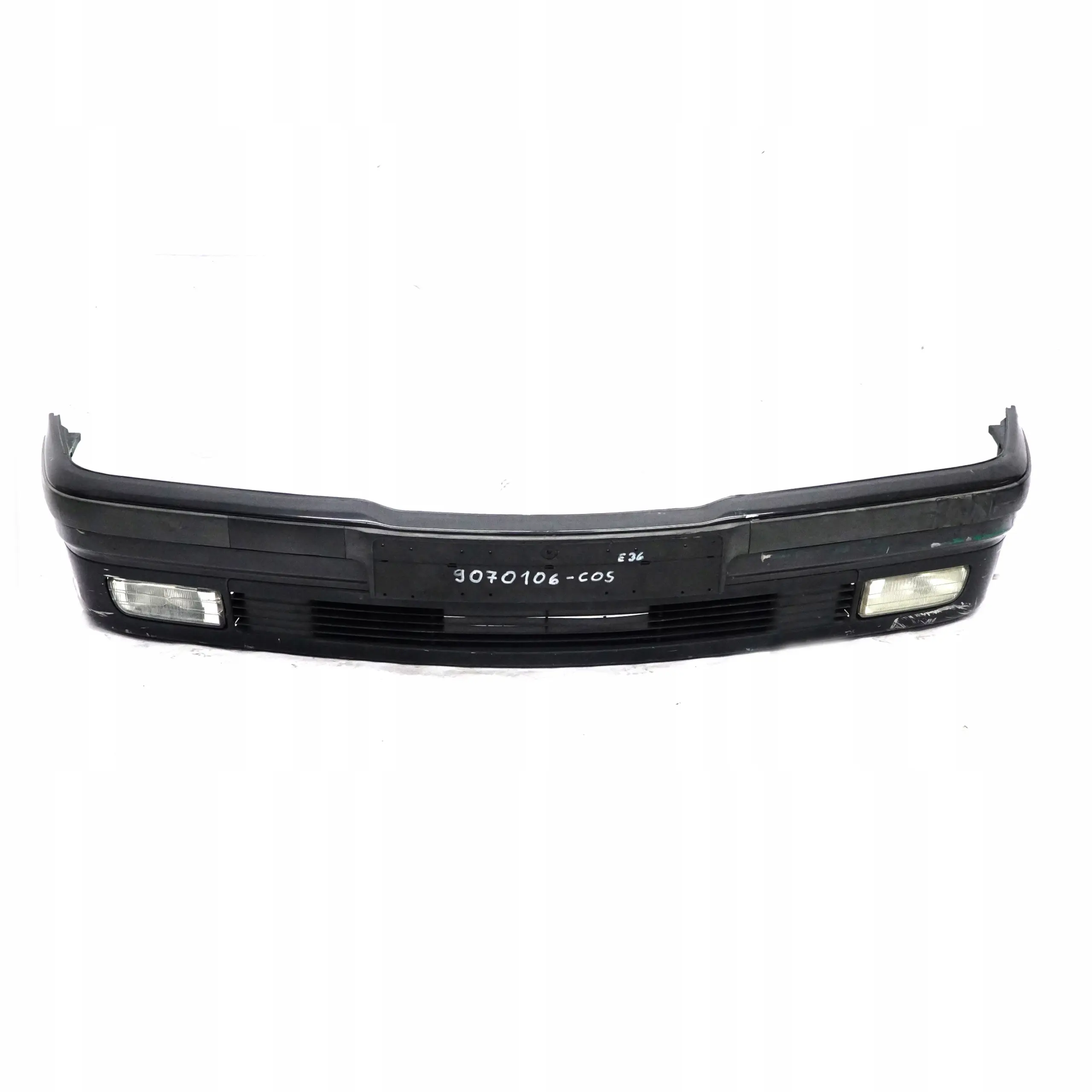 BMW 3 E36 Front Bumper Trim Panel Cosmosschwarz Cosmos Black Metallic - 303