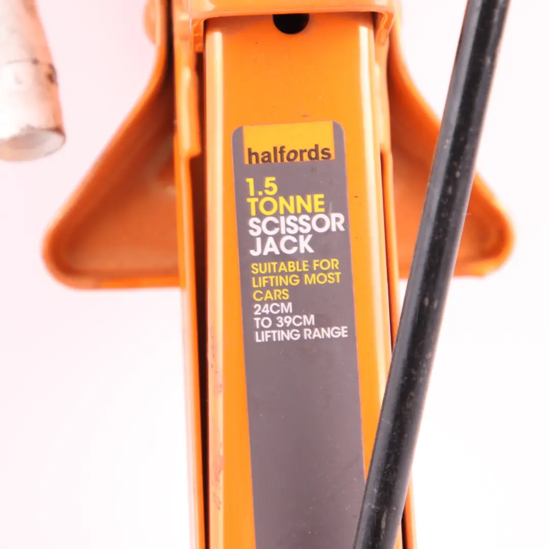 Halfords Scissor Car Jack Tool Emergency Lifting Spare Jack 1.5T 168008