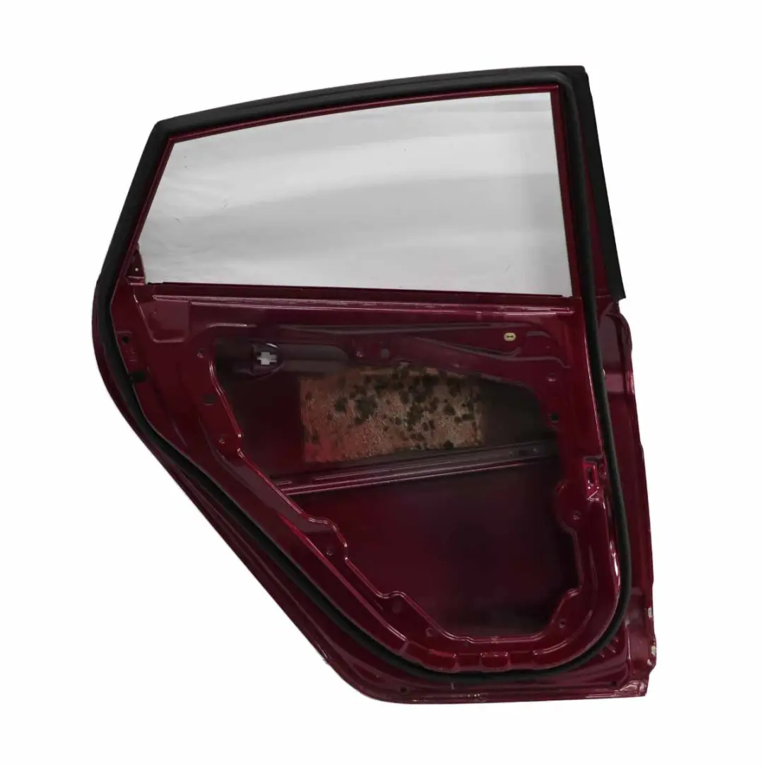 Door Rear Ford Fiesta Mk7 Left N/S Hot Magenta Pearl - M9