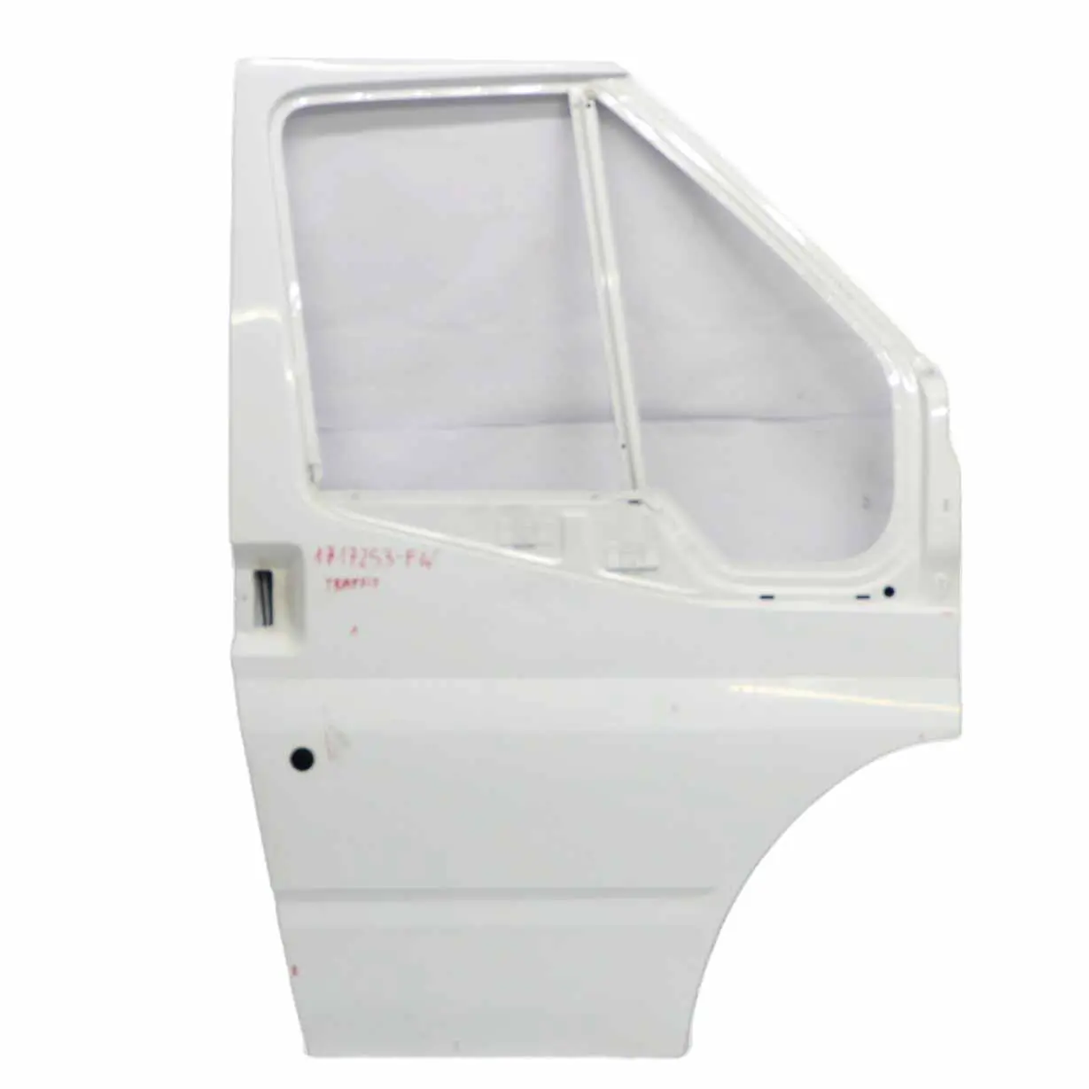 Ford Transit Mk7 Front Door Right O/S Door Cover Shell Frozen White - Z2