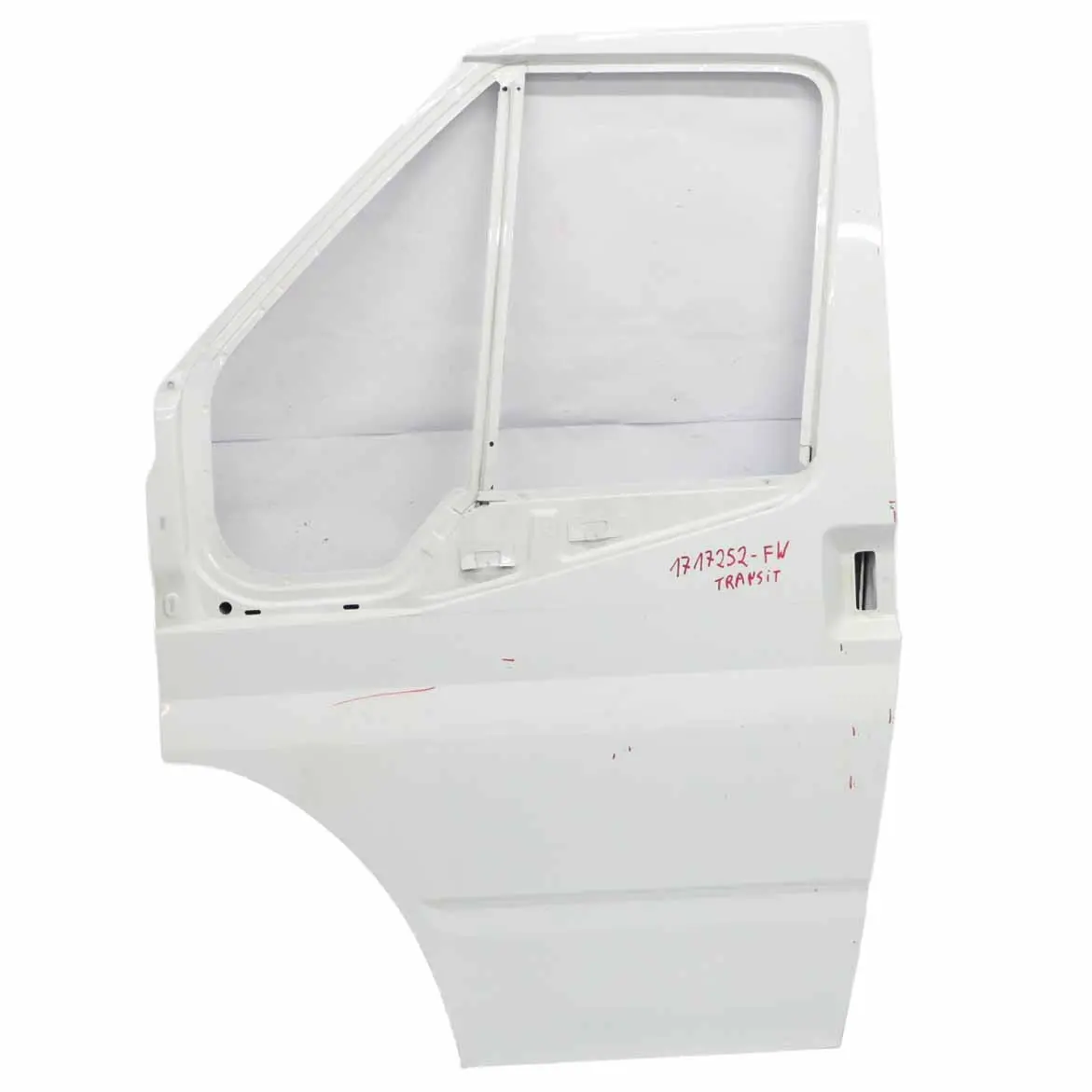 Ford Transit Mk7 Front Door Left N/S Door Cover Shell Frozen White - Z2