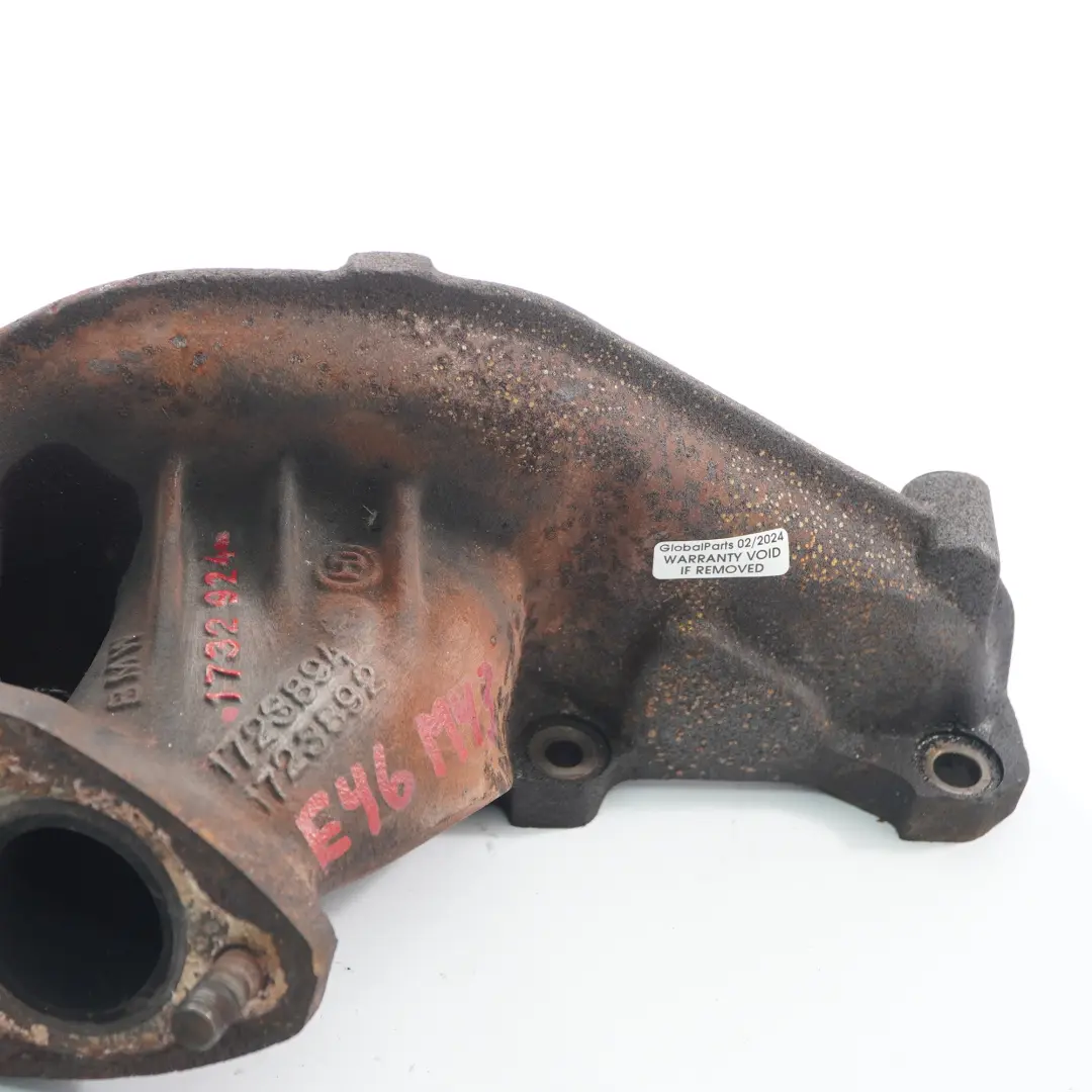 Múltiple Bmw E36 E46 M43 Motor Múltiple de Escape Salida de Gas 1732924