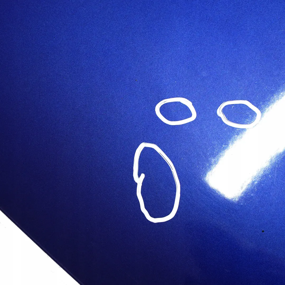 BMW E81 E87 Maska pokrywa silnika Le mans blau