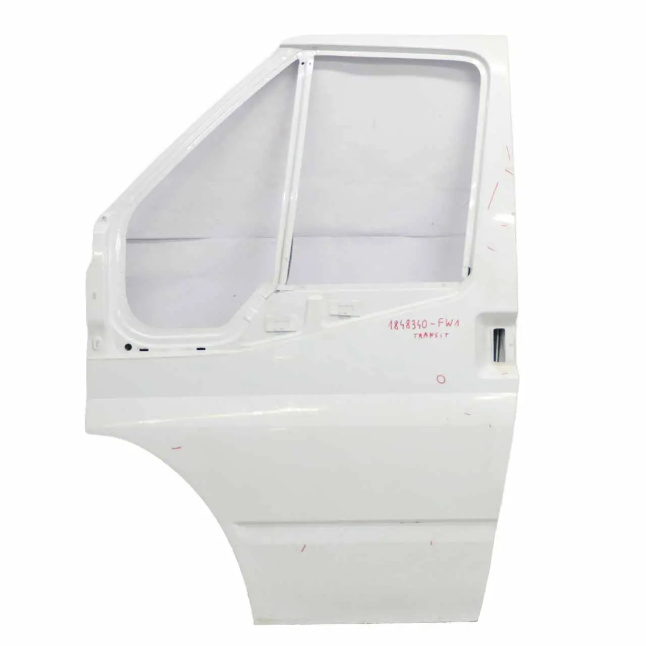 Ford Transit Mk7 Front Door Left N/S Door Cover Shell Frozen White - Z2