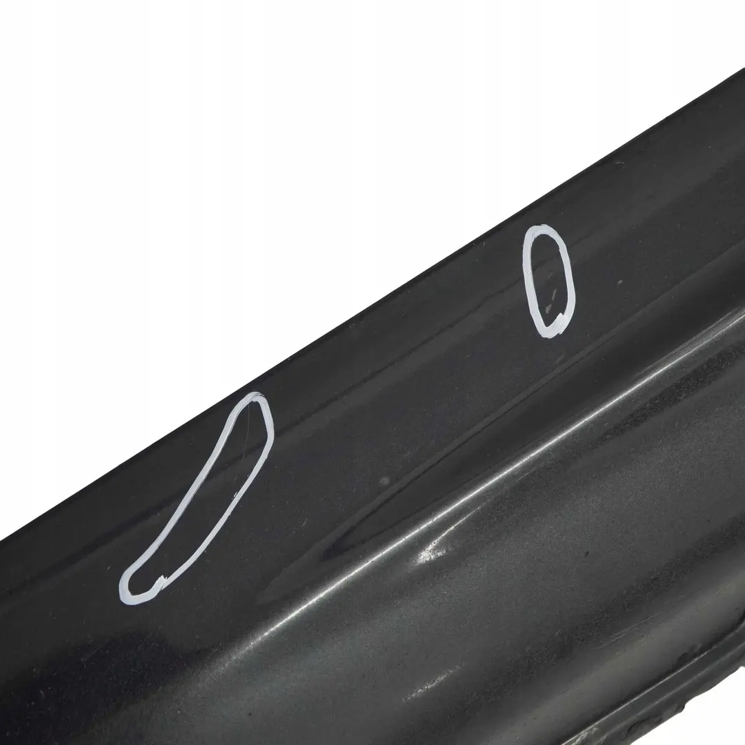 BMW 3 Series E46 Left N/S Side Sill Skirt Kick Panel Black Sapphire - 475