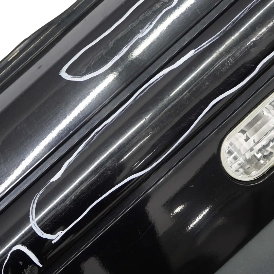 BMW Mini Cooper R50 1 Rear Bumper Panel Schwarz 2 Jet Black - 668