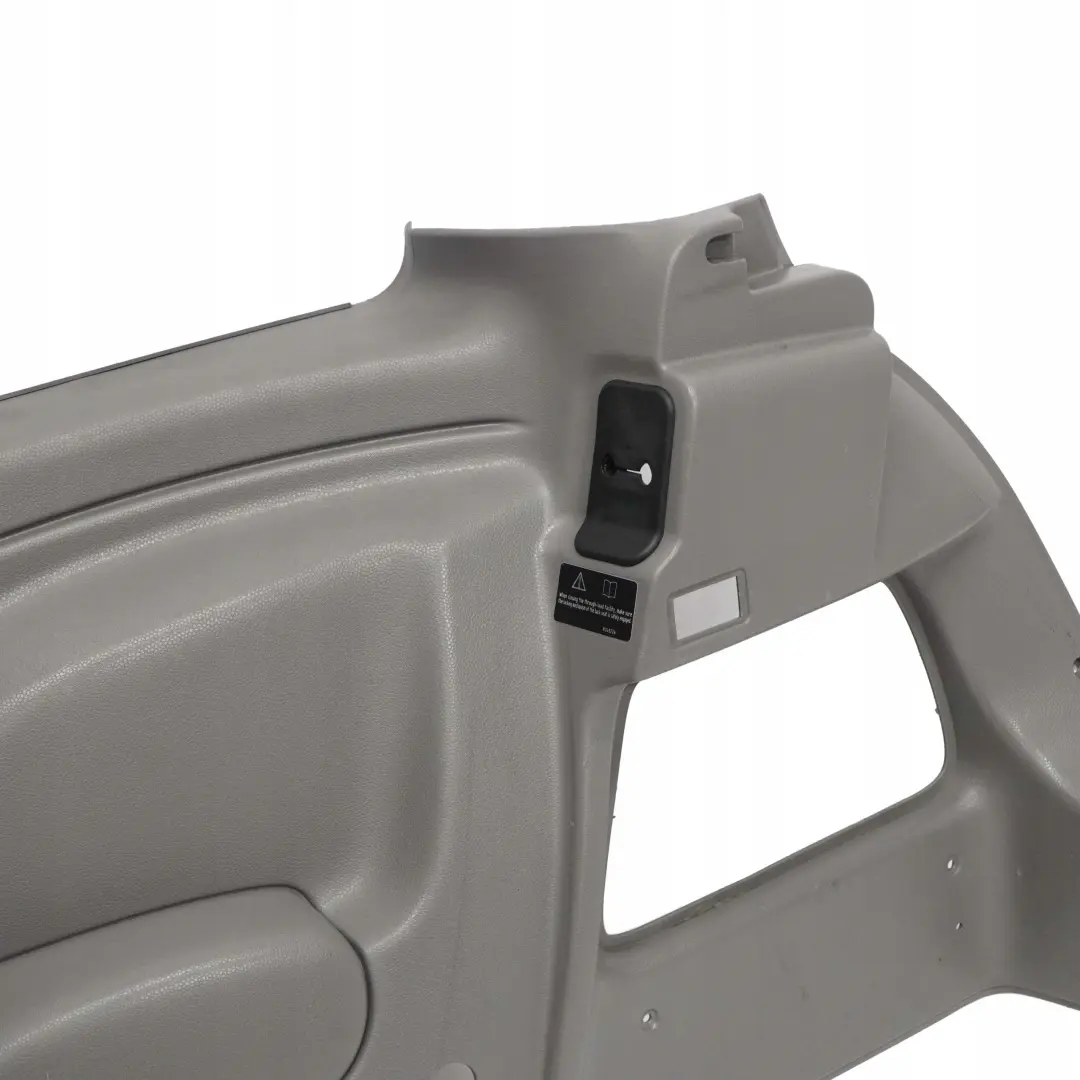 Mini R50 Rear Right Lateral Trim Side Panel Silbergrau Silver Grey