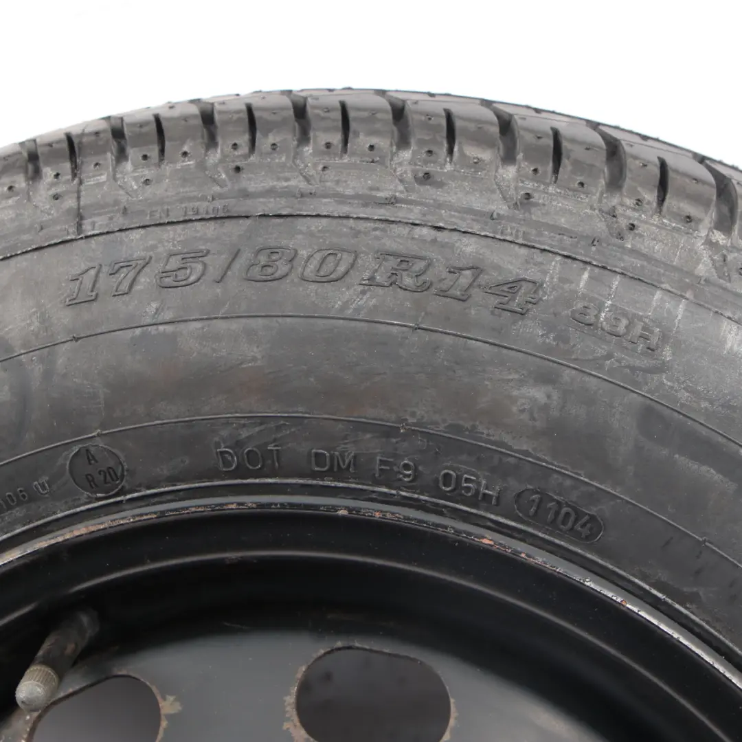 Spare Wheel VW Golf IV Wheel Steel R14 6J Hankook 175/80 1J0601027N