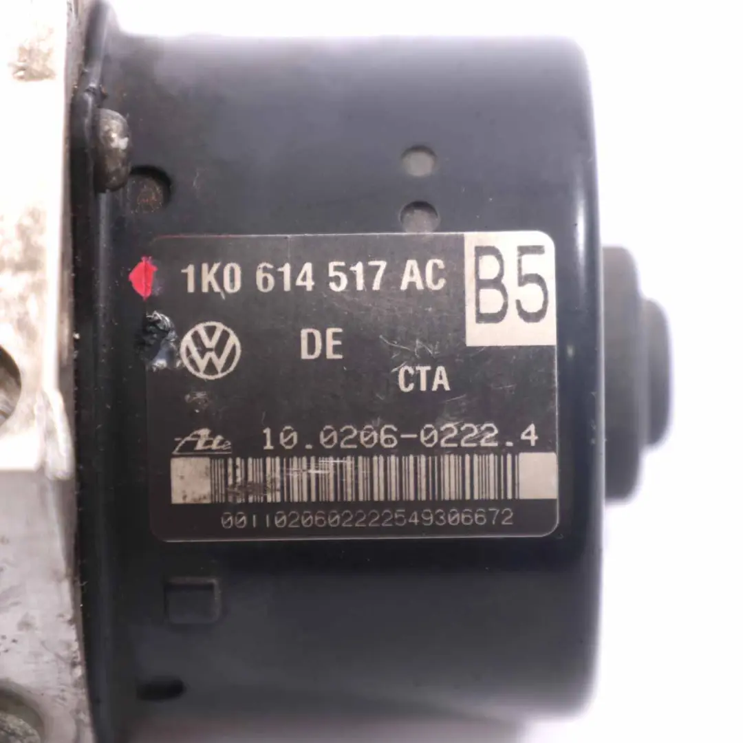 Bomba freno Audi A3 8P Módulo ABS ESP Control Hidráulico Unidad 1K0614517AC