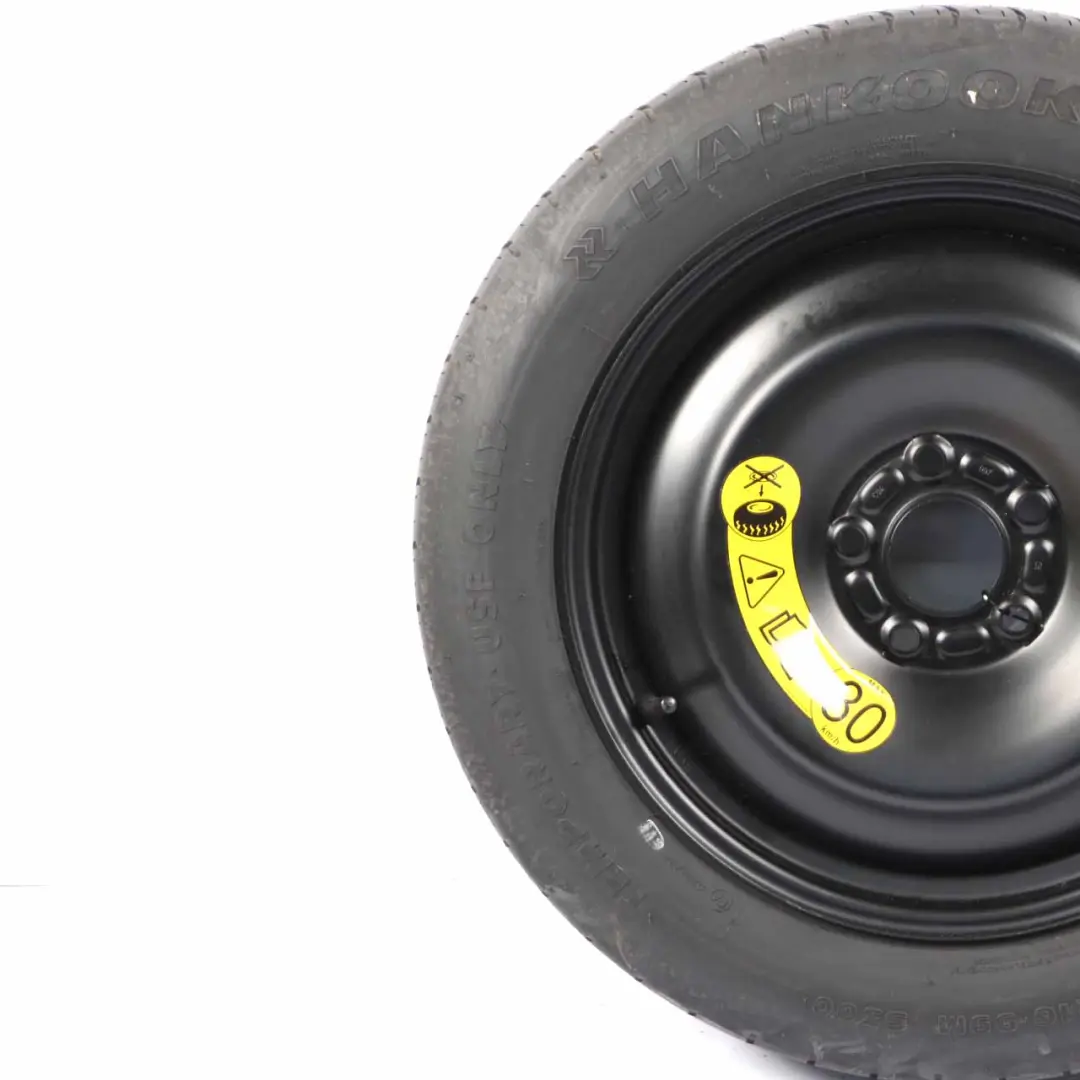 Ford Mondeo MK3 Black Spare Wheel Rim Steel R16 Tyre 125/85 1S71MH-05109