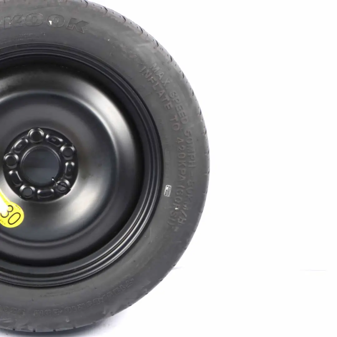Ford Mondeo MK3 Black Spare Wheel Rim Steel R16 Tyre 125/85 1S71MH-05109