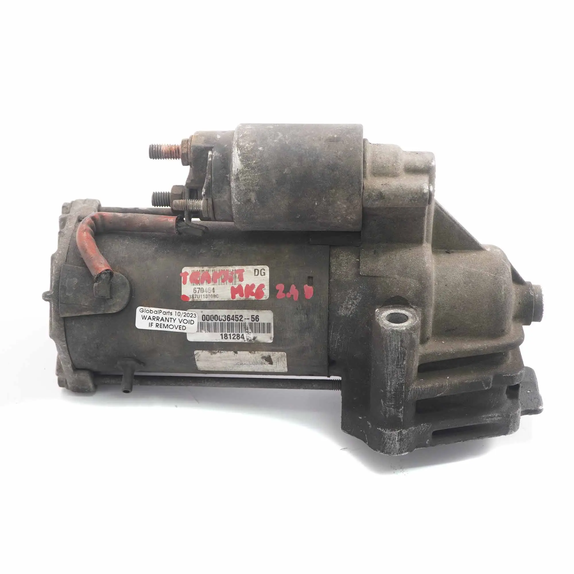 Motor de arranque Ford Transit 2.4 TDDi Motor Diesel 1S7U11000BC