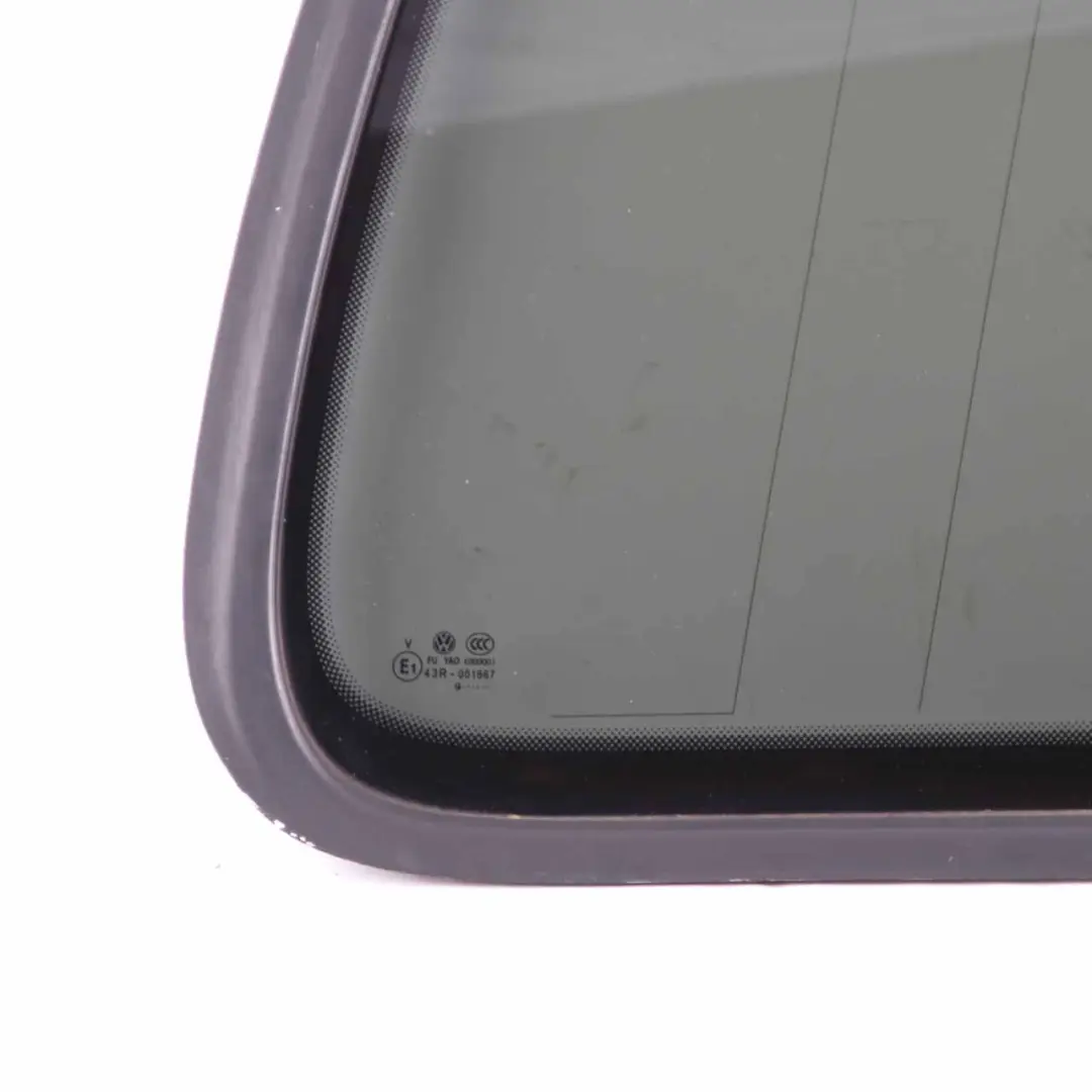 Volkswagen Touran 1T Quarter Window Rear Right Side O/S Triangle Glass AS3