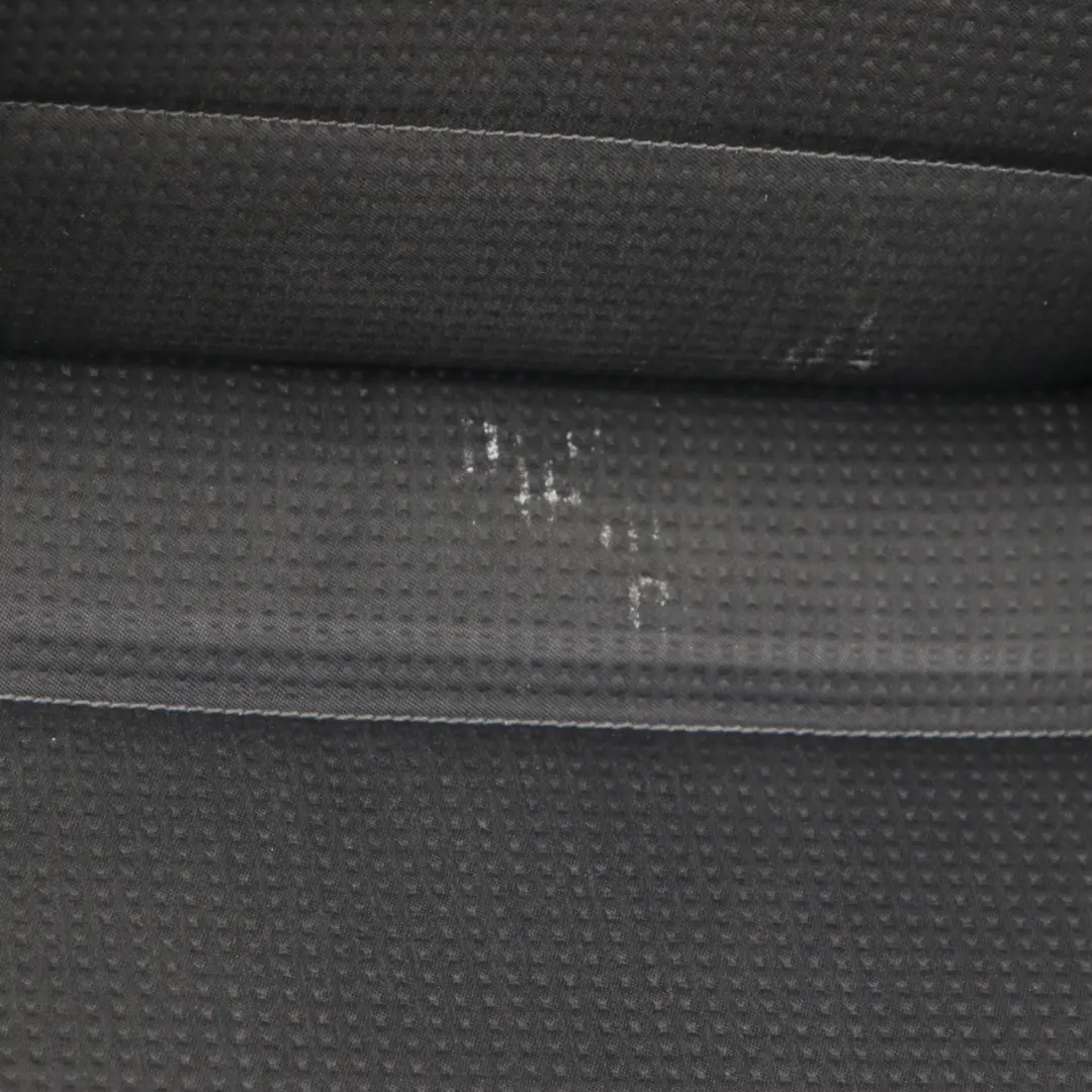 Front Seat Volkswagen Touran MK1 Right O/S Cloth Fabric Black Grey