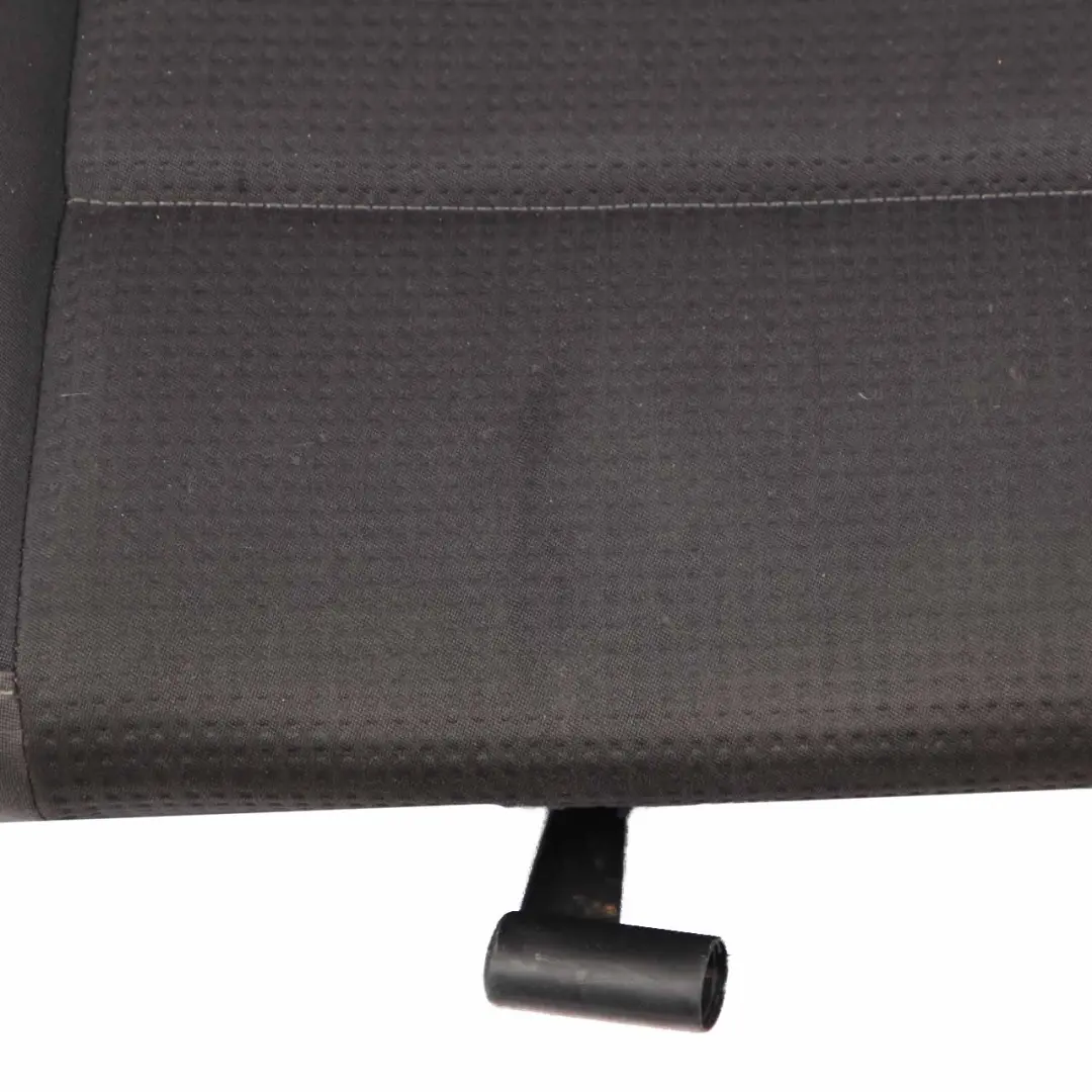 Volkswagen VW Touran MK1 2nd Row Right O/S Seat Cloth Black Grey Fabric