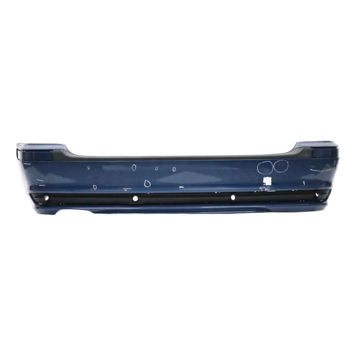 BMW E46 Touring Rear Bumper Trim Panel Topasblau Topaz Blue Metallic - 364