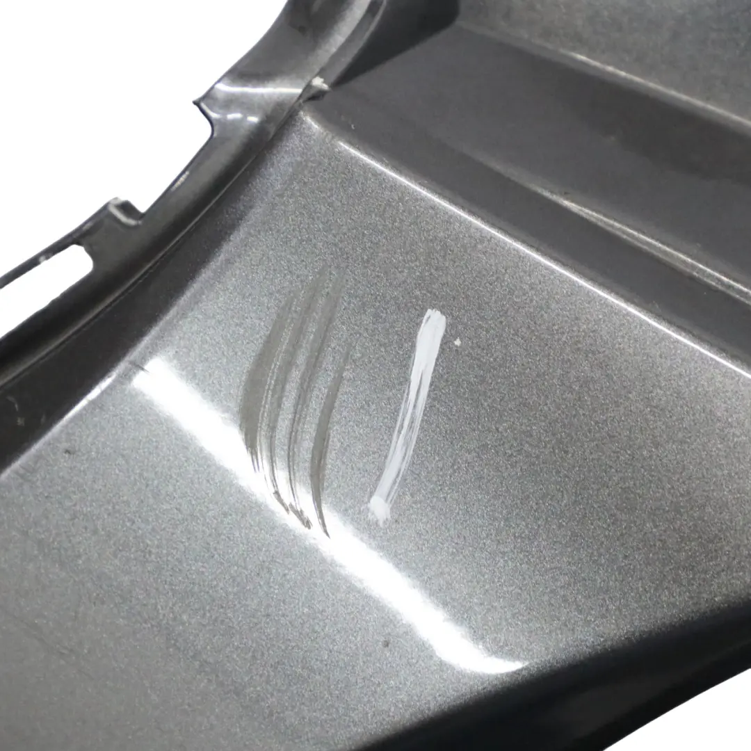 Bumper Front BMW E92 M3 Look Trim Panel Sparkling Graphite Metallic - A22