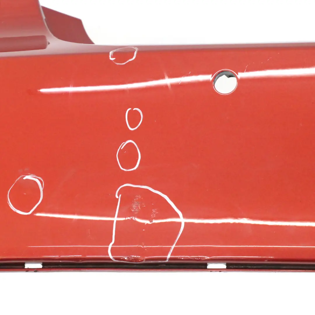 BMW E82 E88 Rear Bumper M Sport Trim Panel Sedonarot Red Metallic - A79