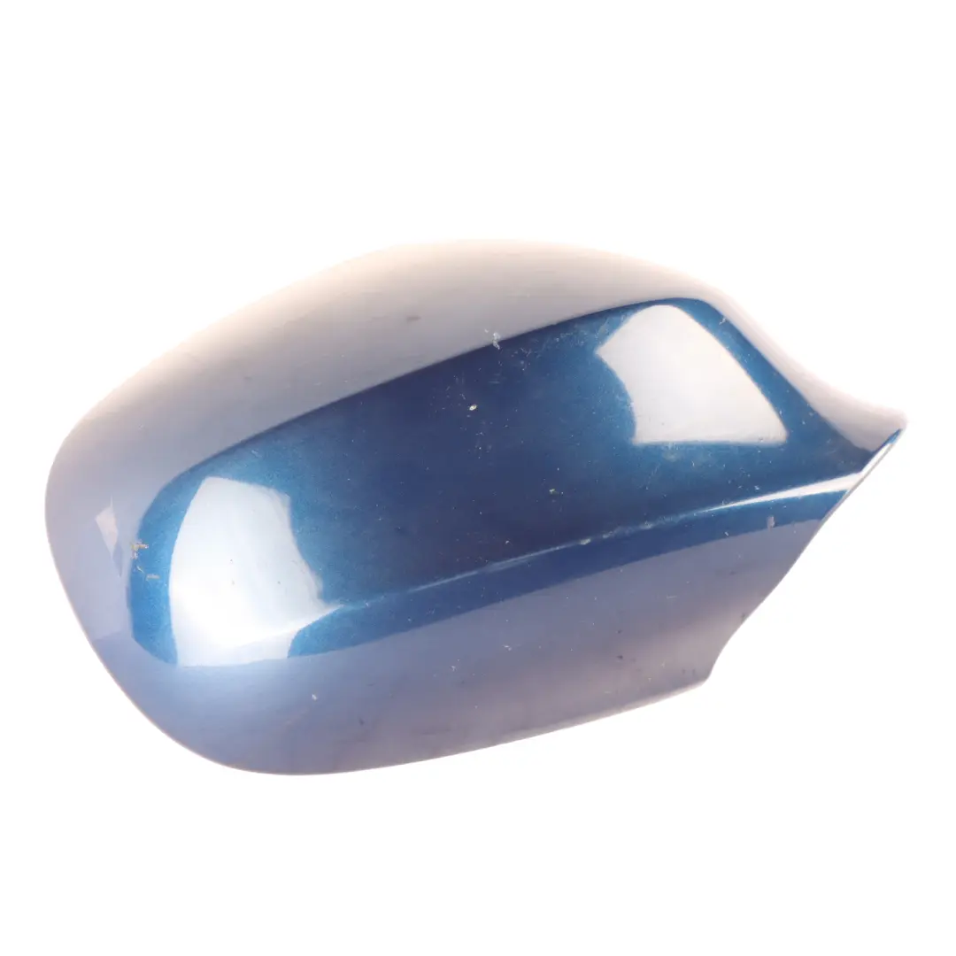 Wing Mirror Cover BMW E90 E91 LCI Right Cap O/S Casing Le Mans Blue - 381