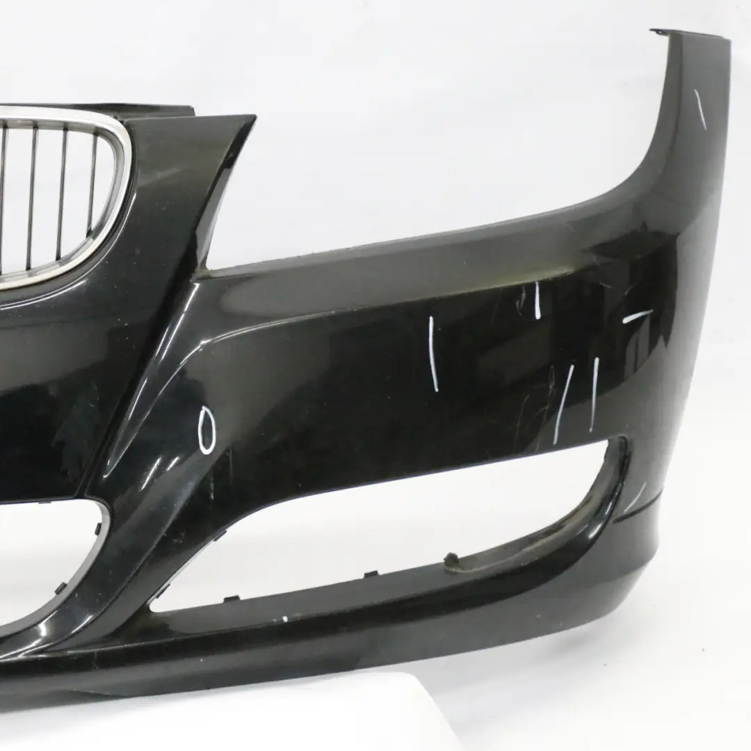 Front Bumper BMW E90 E91 LCI Trim Panel Schwarz 2 Black - 668