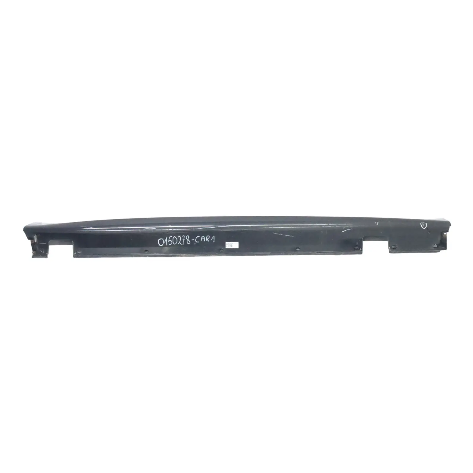 BMW E60 E61 Door Sill Side Cover Skirt Right O/S Carbonschwarz Metallic - 416