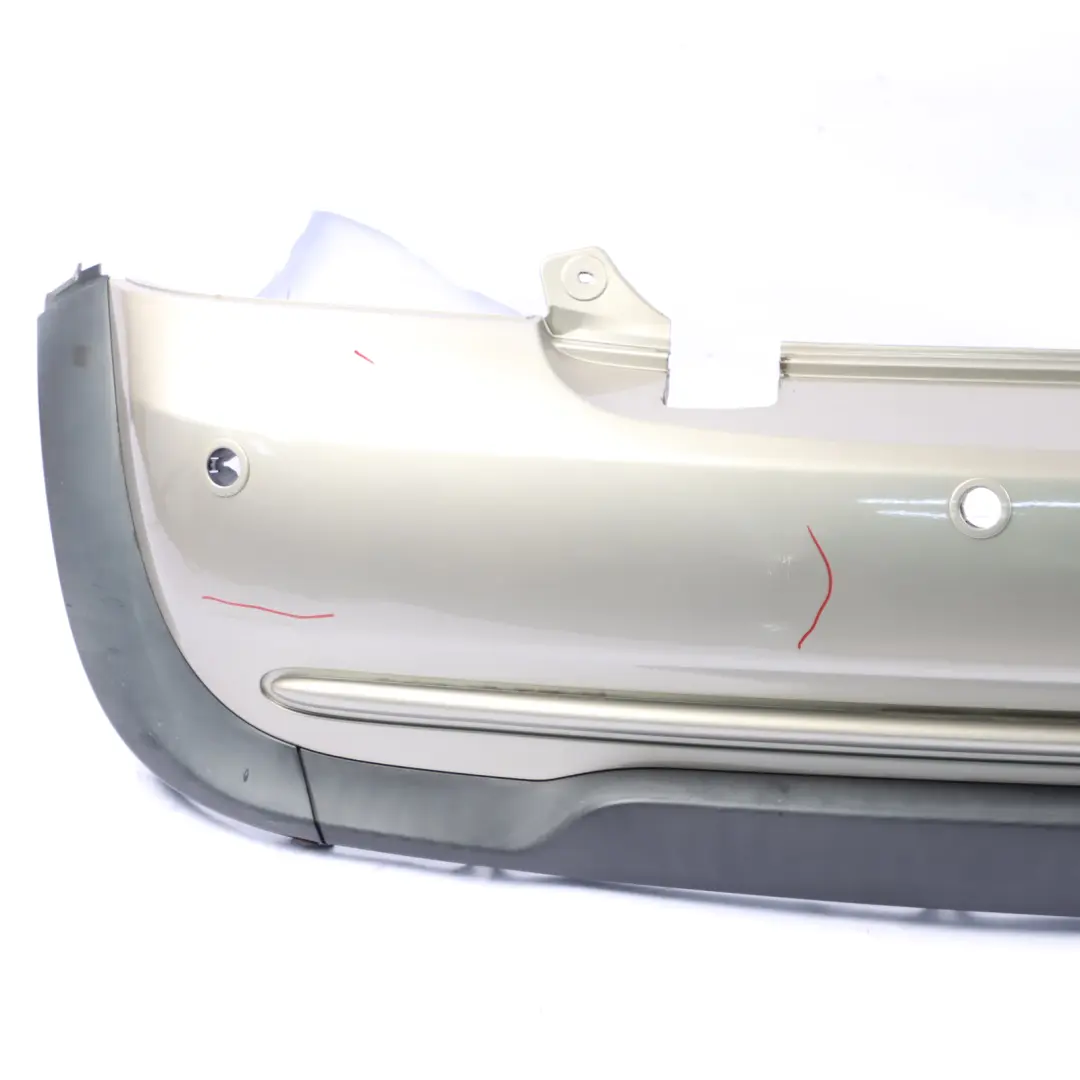 Mini R52 Bumper Rear Panel PDC Cabrio Convertible Sparkling Silver - A60