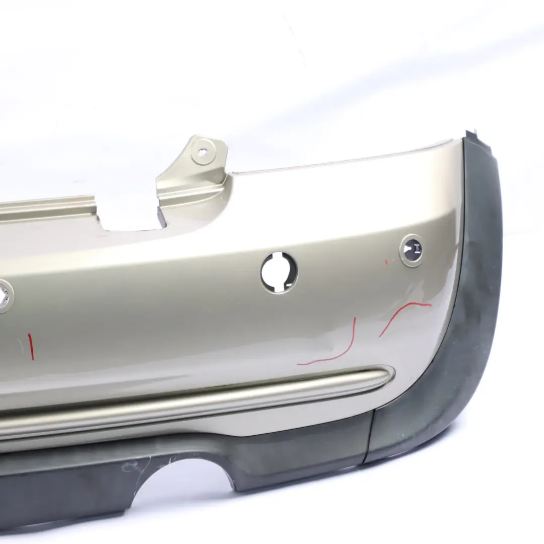 Mini R52 Bumper Rear Panel PDC Cabrio Convertible Sparkling Silver - A60