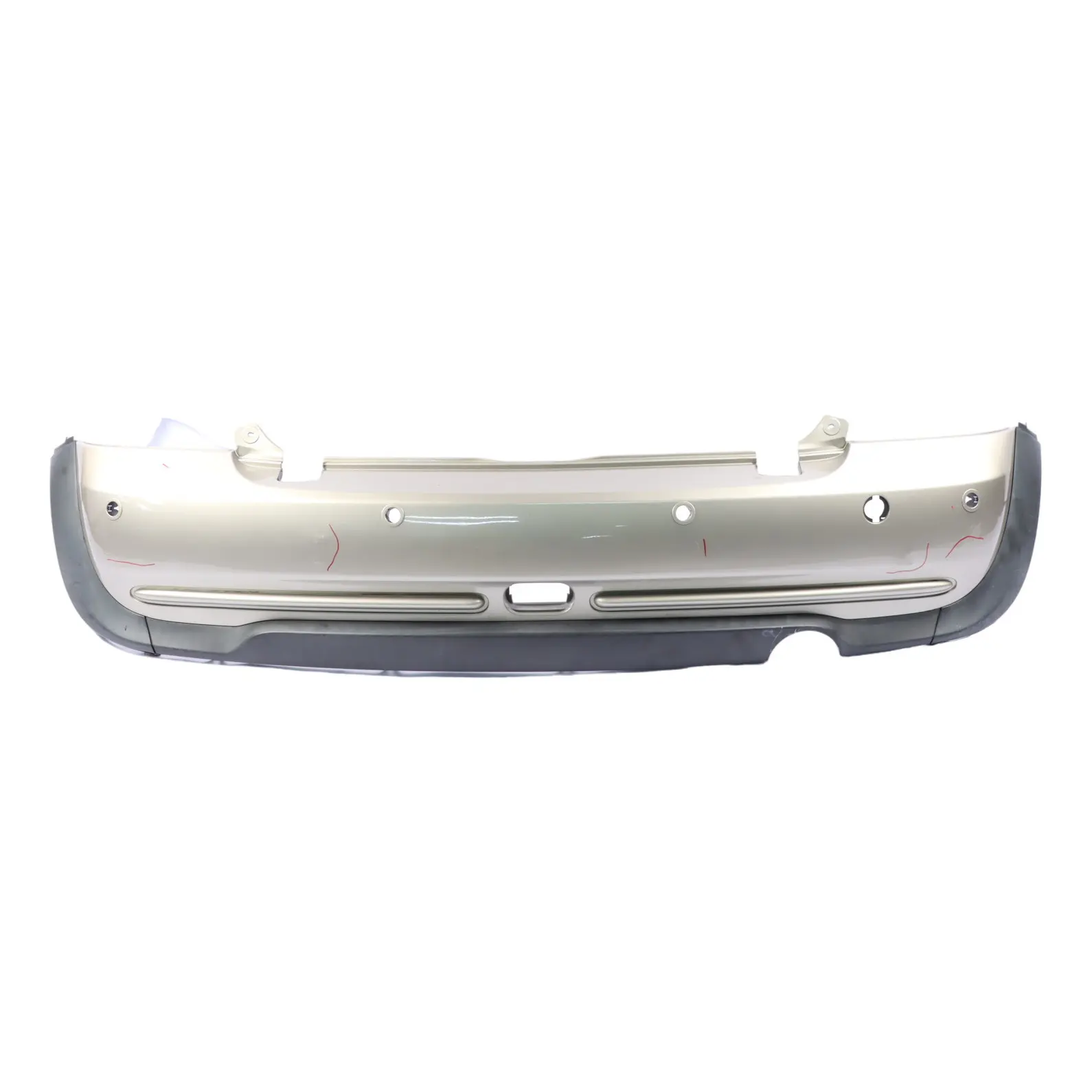 Mini R52 Bumper Rear Panel PDC Cabrio Convertible Sparkling Silver - A60