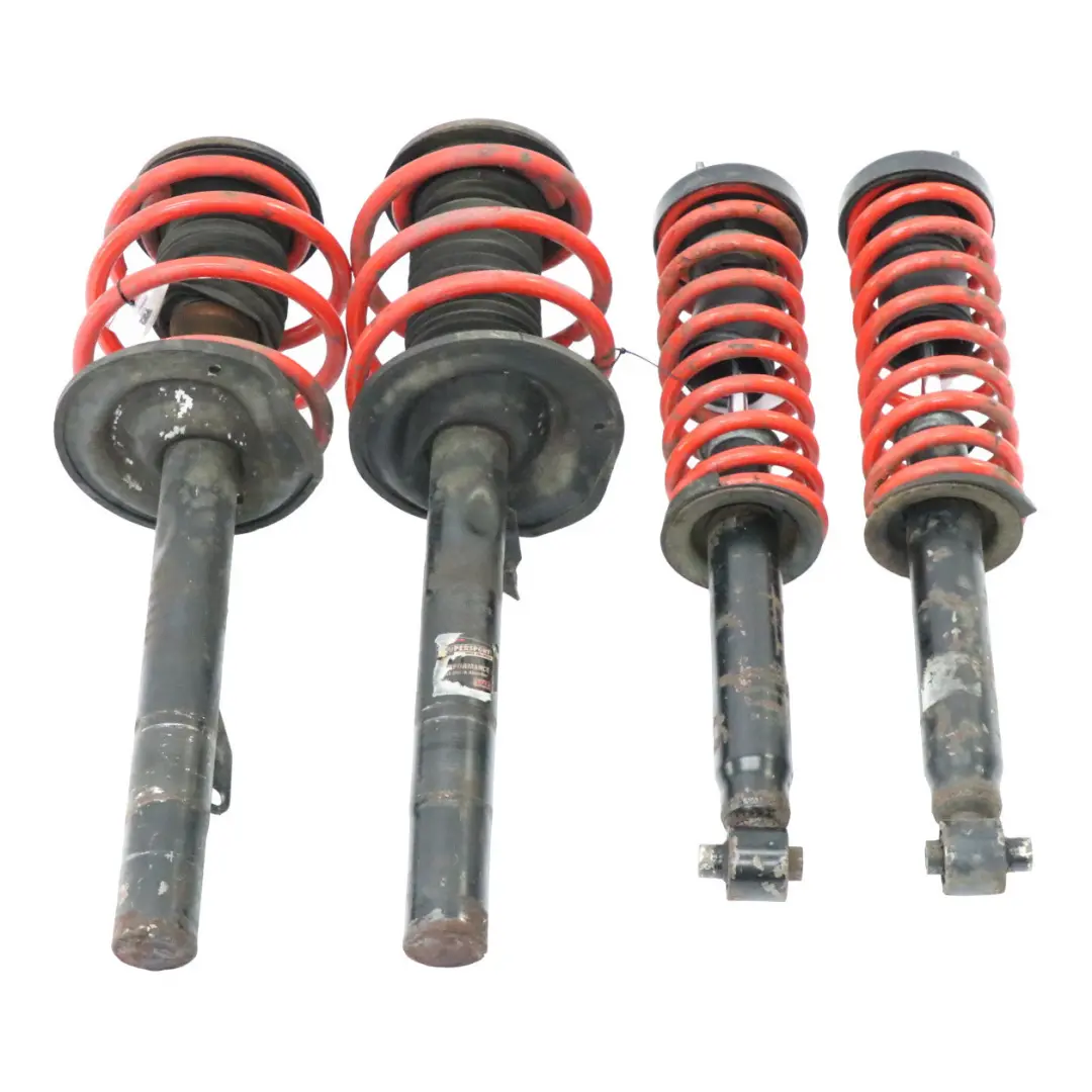 BMW E38 Puntal de resorte Delantero Trasero Supersport Amortiguador Set