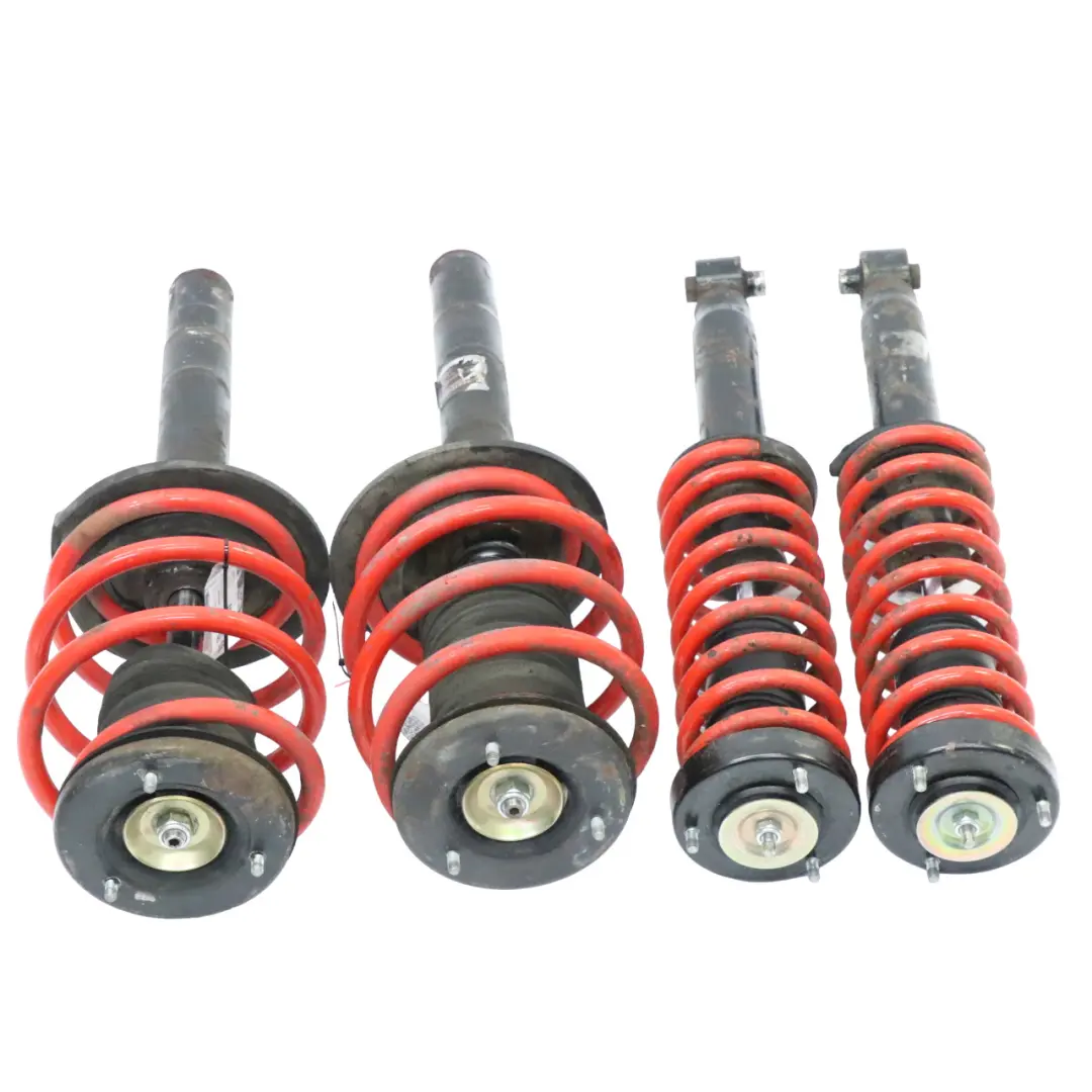 BMW E38 Puntal de resorte Delantero Trasero Supersport Amortiguador Set