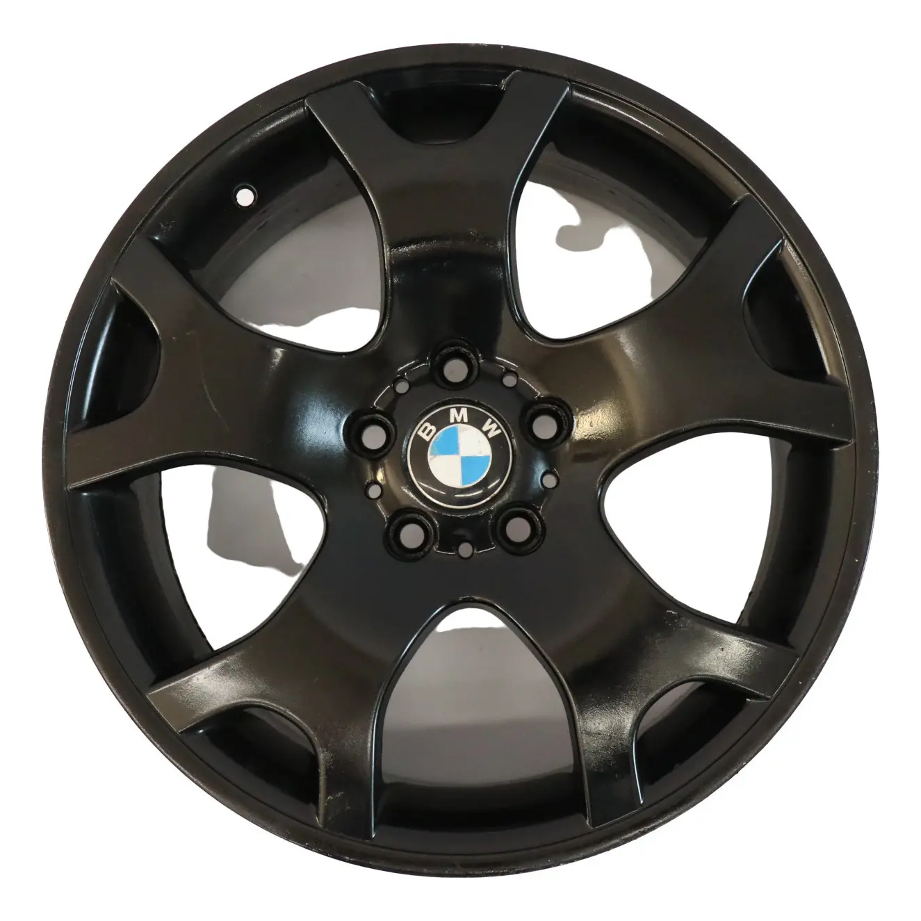 BMW X5 E53 Czarna Felga Aluminiowa 19" V Spoke 63 9J ET:48 1096231