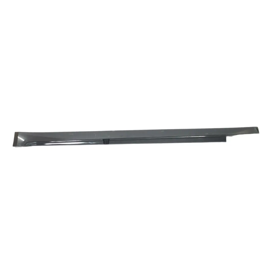 BMW F01 Side Skirt Door Sill Cover Panel Left N/S Black Sapphire Metallic - 475