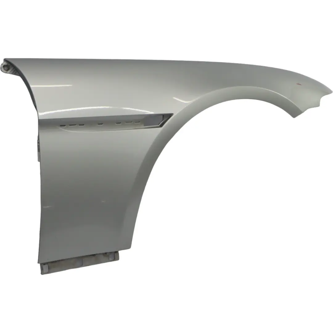 BMW E63 E64 Panel lateral delantero derecho Fender Titansilber Plata - 354