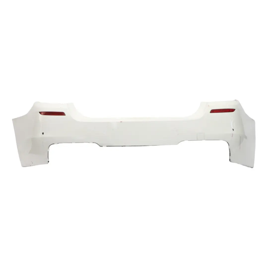 BMW F10 Rear Bumper Panel M Sport PDC Covering Alpinweiss Alpine White - 300