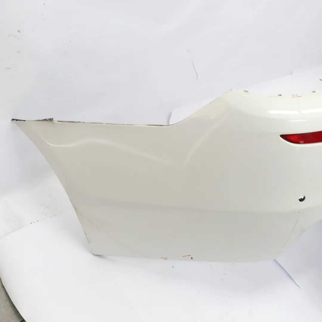 BMW F10 Rear Bumper Panel M Sport PDC Covering Alpinweiss Alpine White - 300