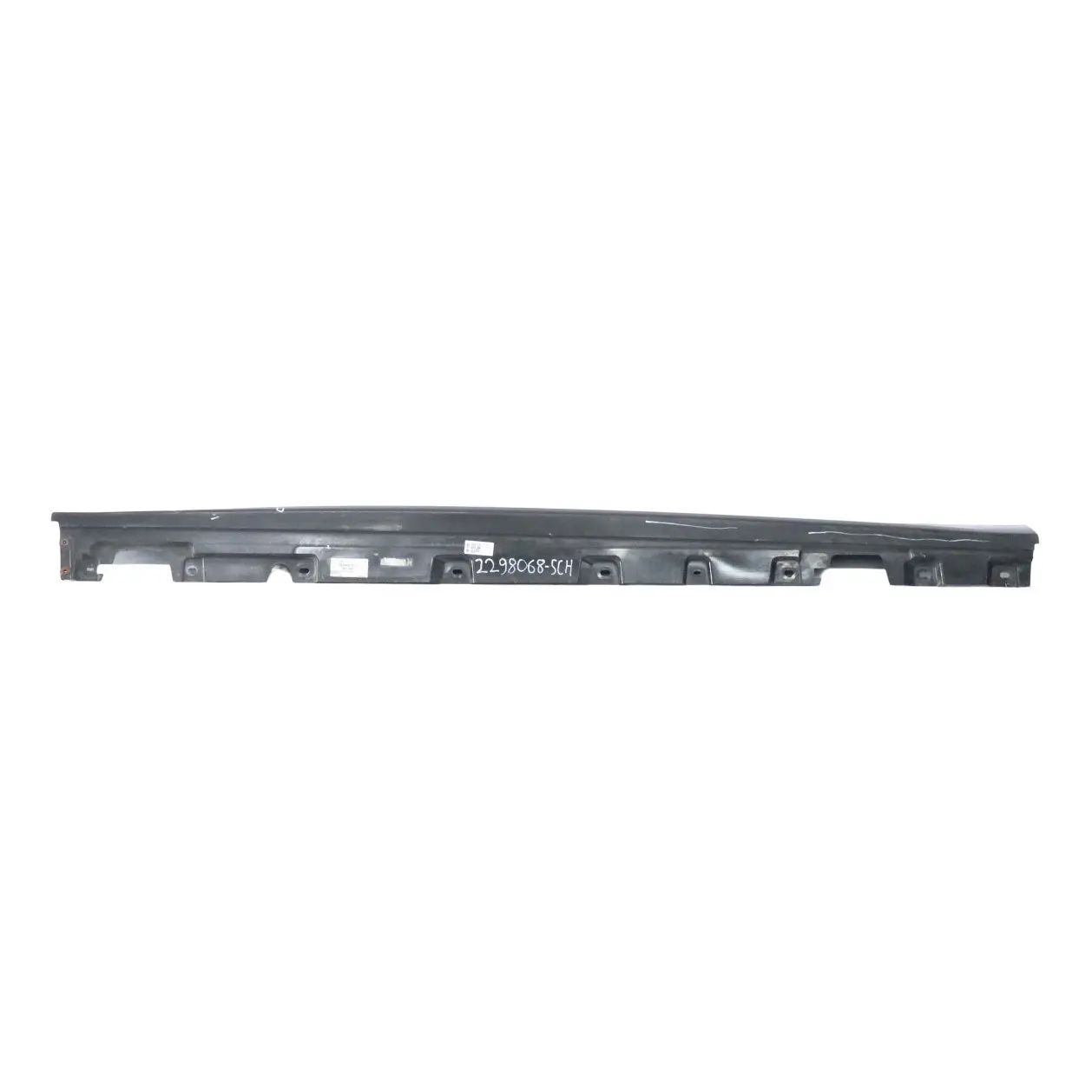 BMW F10 Side Skirt M5 M Sport Door Sill Cover Right O/S Schwarz 2 Black - 668