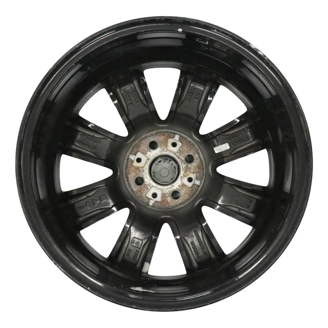 Mini Cooper R50 R55 R56 R57 Schwarz Felge 17" 7J ET:48 Crown Speiche 104